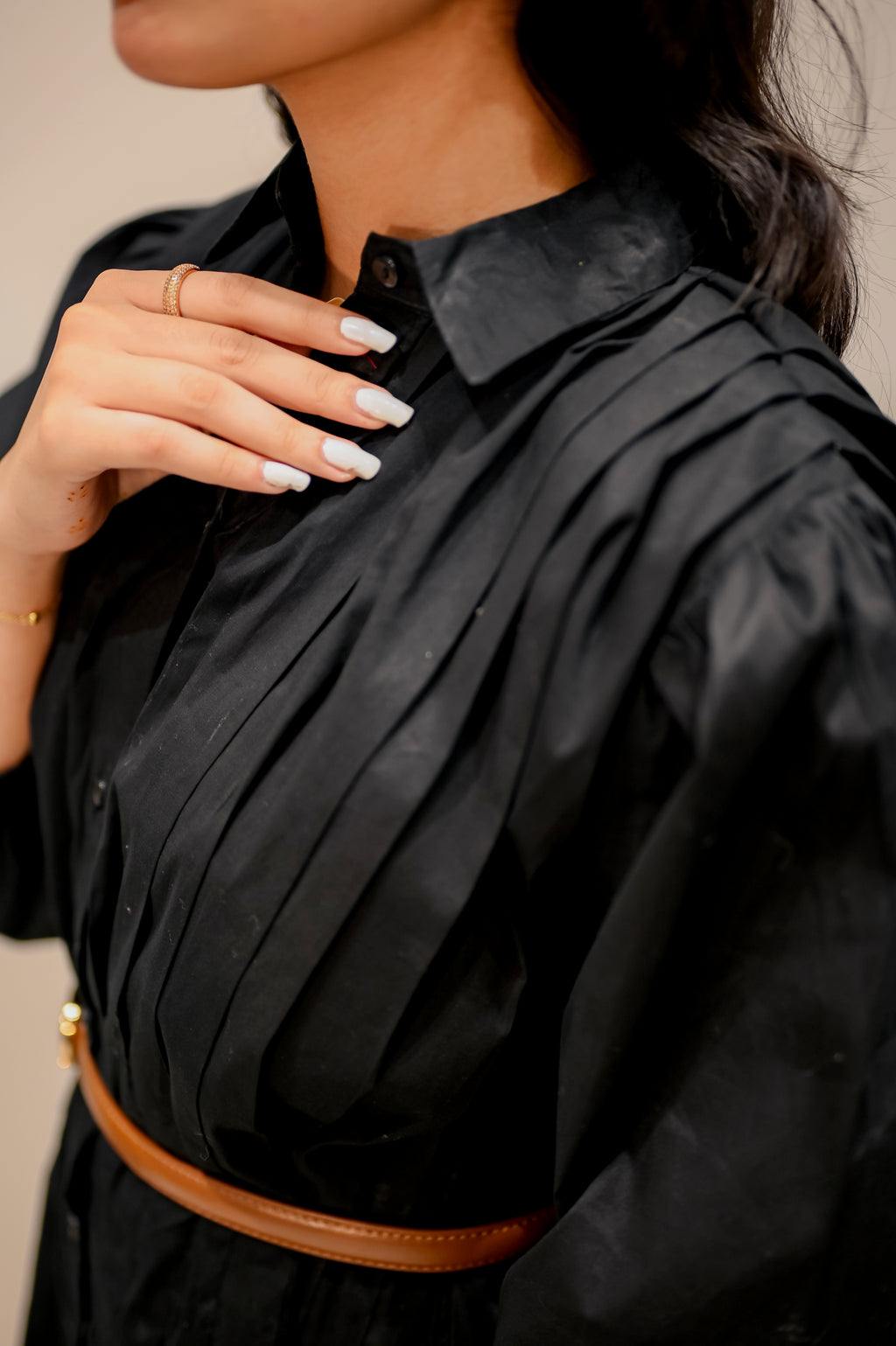 Minimal Black Grace Dress