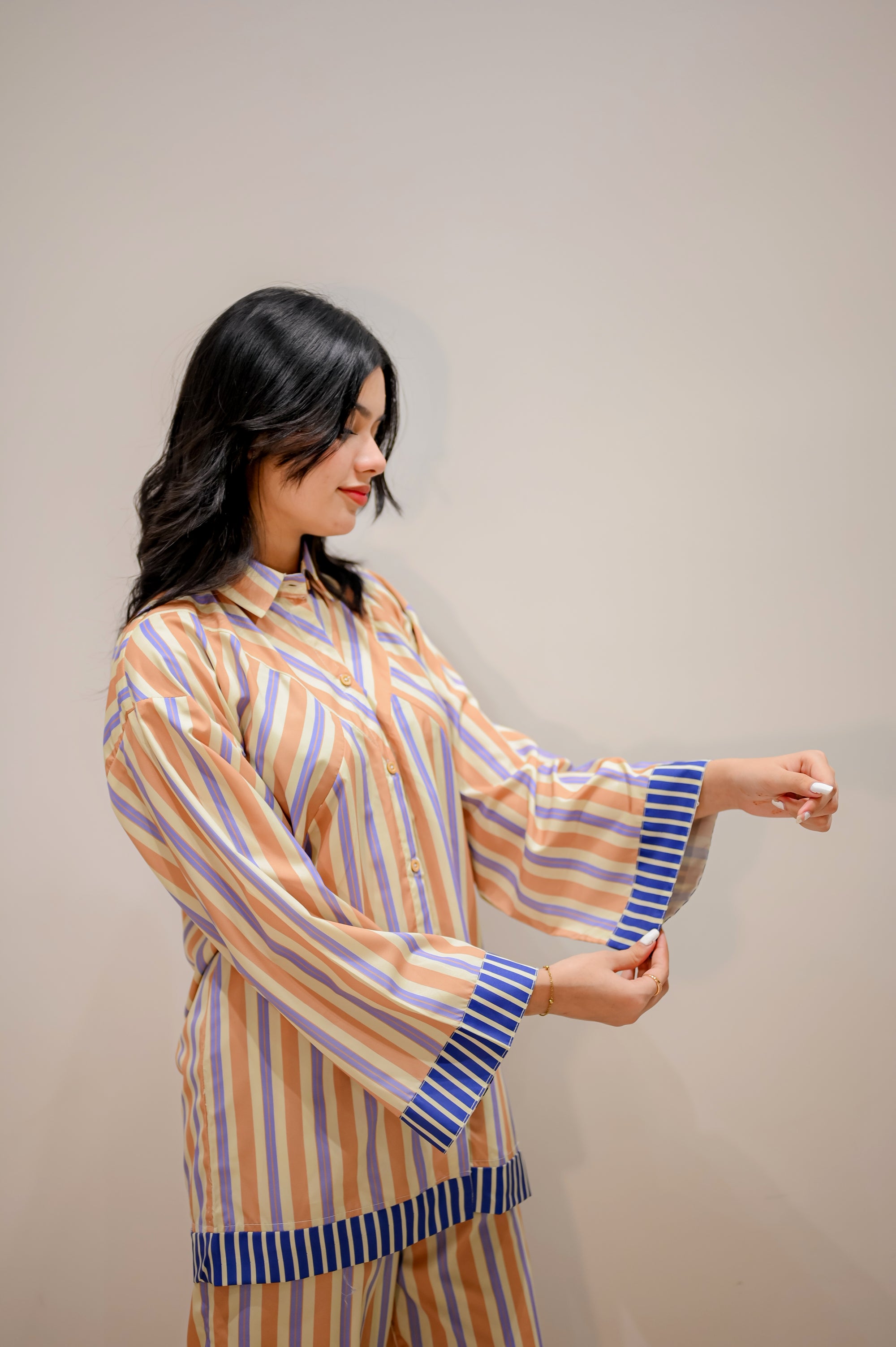 Essential striped set