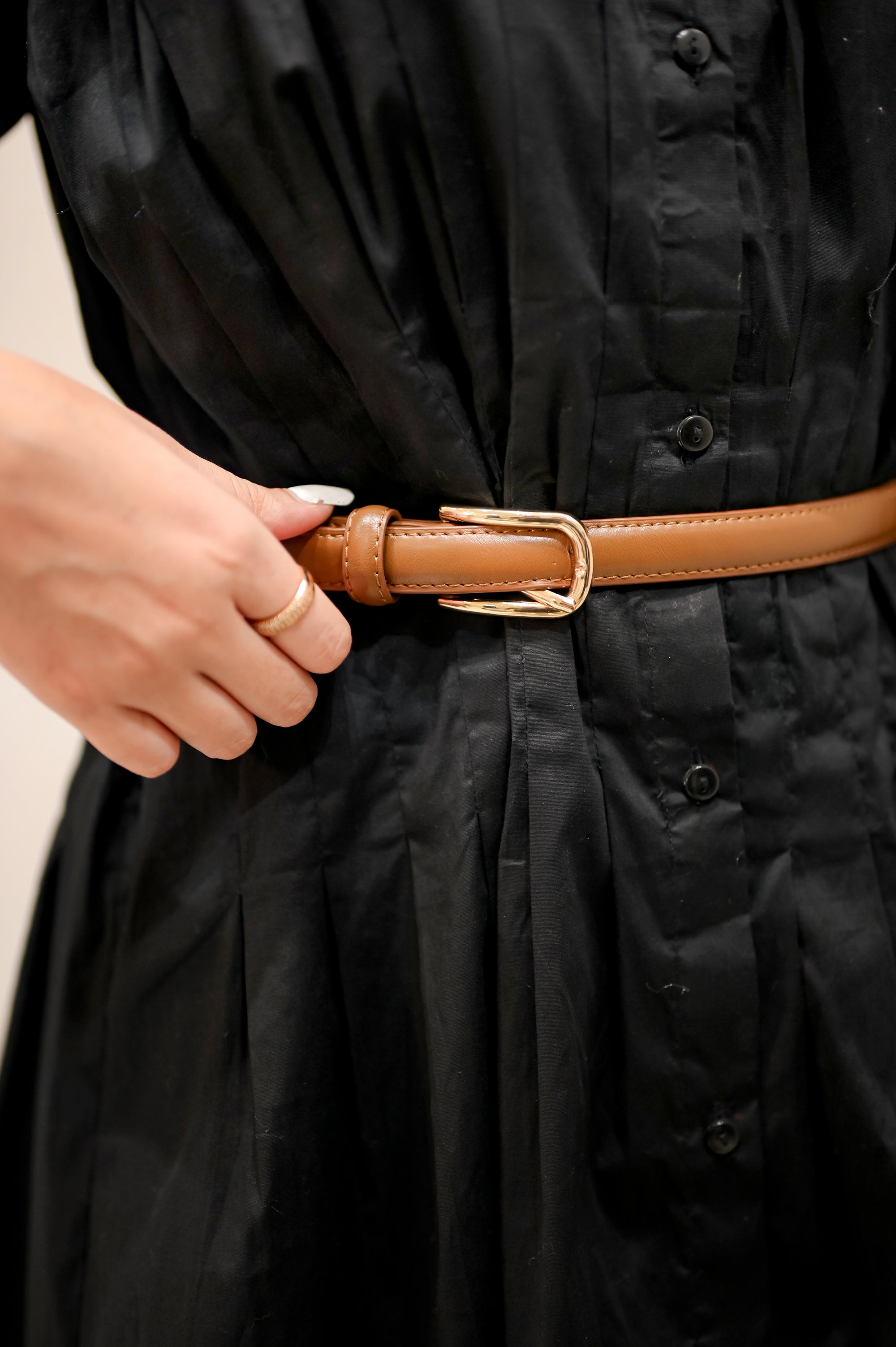 Minimal Black Grace Dress