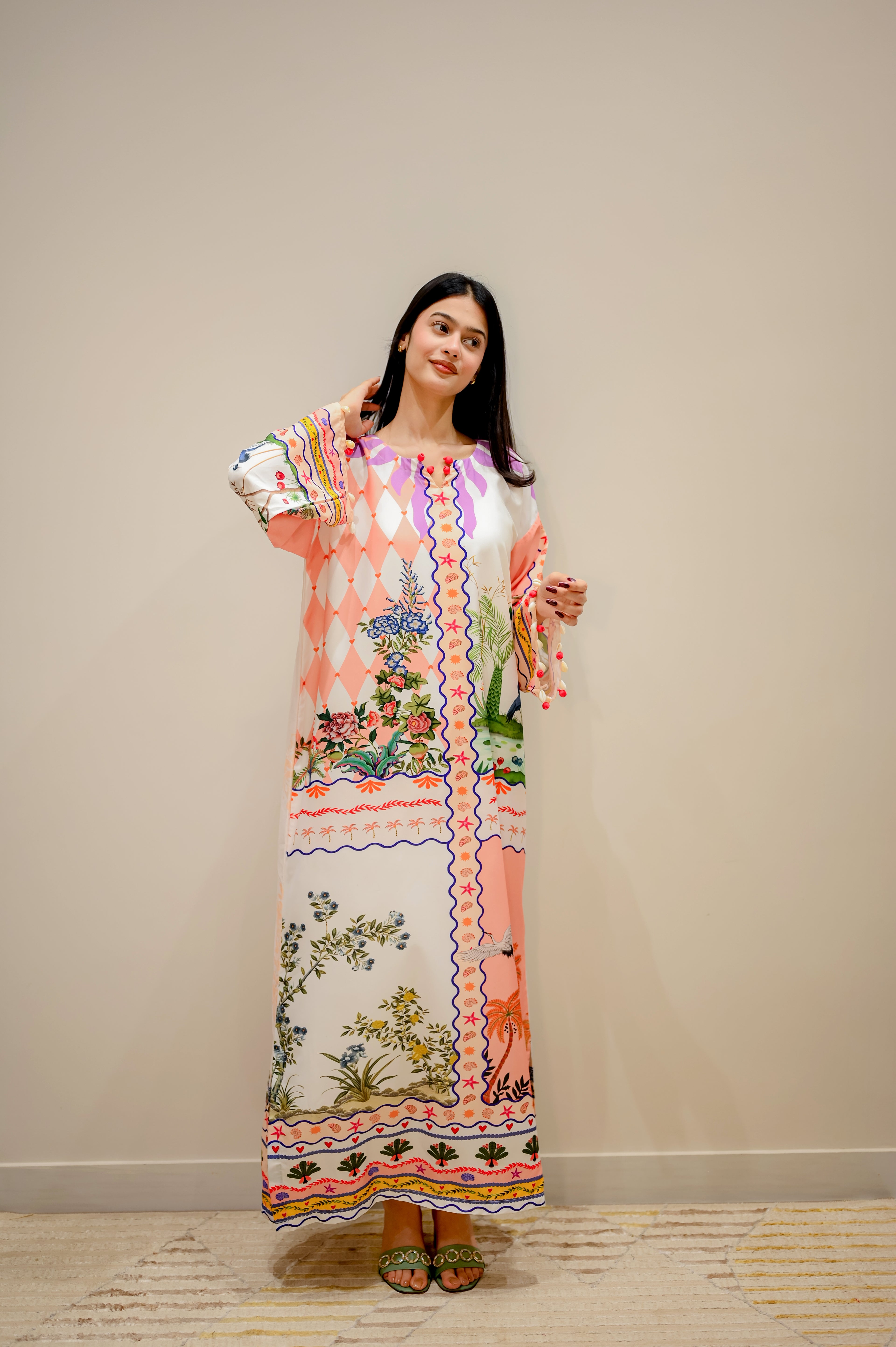 Soft Flora Tunic